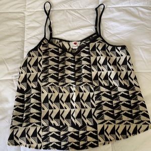 Pattern blouse! Barely worn